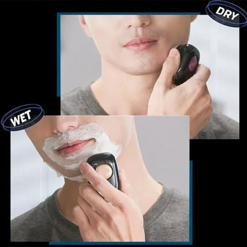 Electric Mini Shaver USB Rechargeable Razor Waterproof Men Ladies Travel Portable Shaver Newly Upgraded 2024 Shining Model