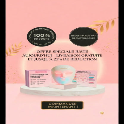 LumiGlow™ - Masque de Luminothérapie