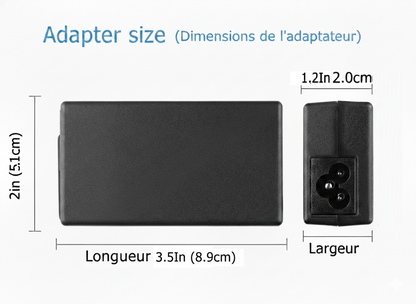 Original 65W USB-C HP AC Adaptateur Chargeur + câble